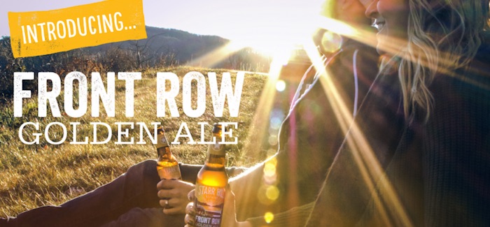 Starr Hill Brewery | Front Row Golden Ale