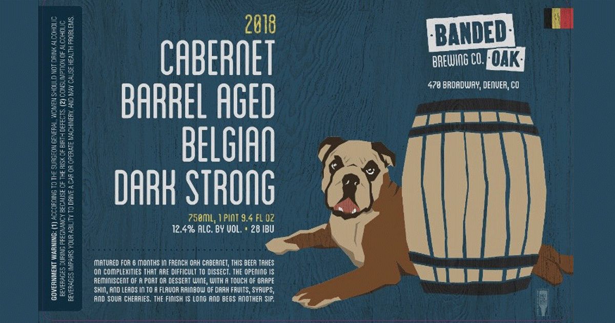Banded Oak Brewing | Cabernet Barrel Aged Belgian Dark Strong Ale
