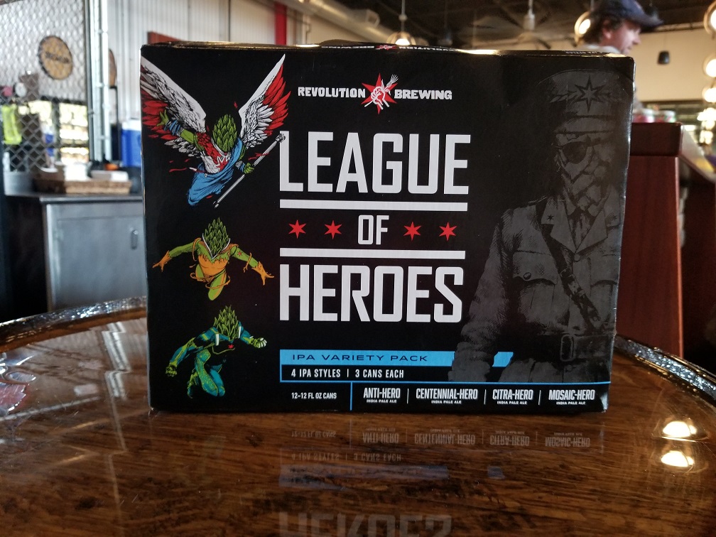 Assessing the Comic Book Success of Revolution Brewing’s League of Heroes Variety Pack