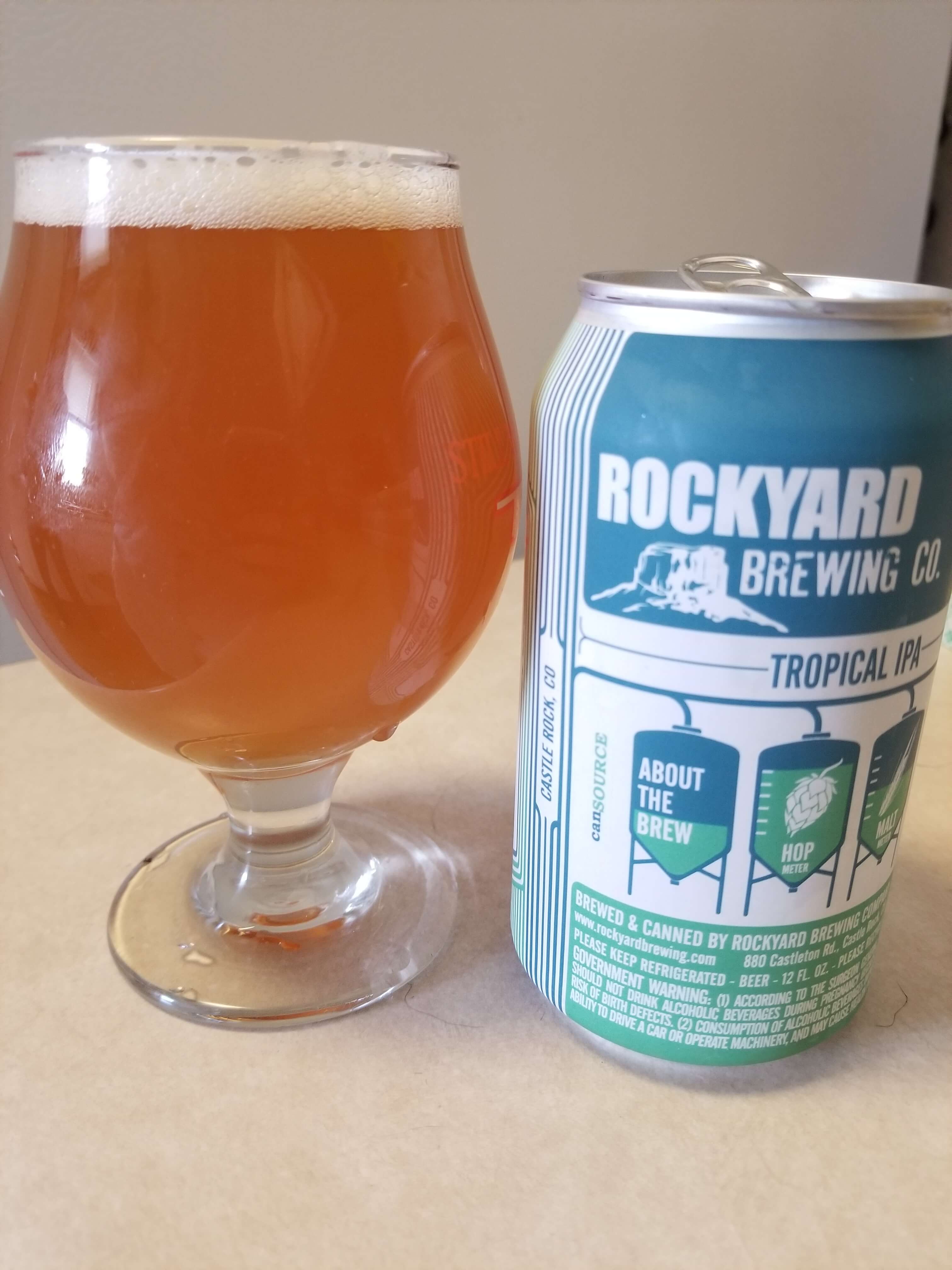Rockyard Brewing Co. | Hopalypto Tropical IPA