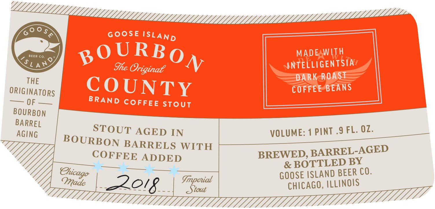 2018 Bourbon County Labels Hint Possible Neapolitan, Horchata, Reserve Variants