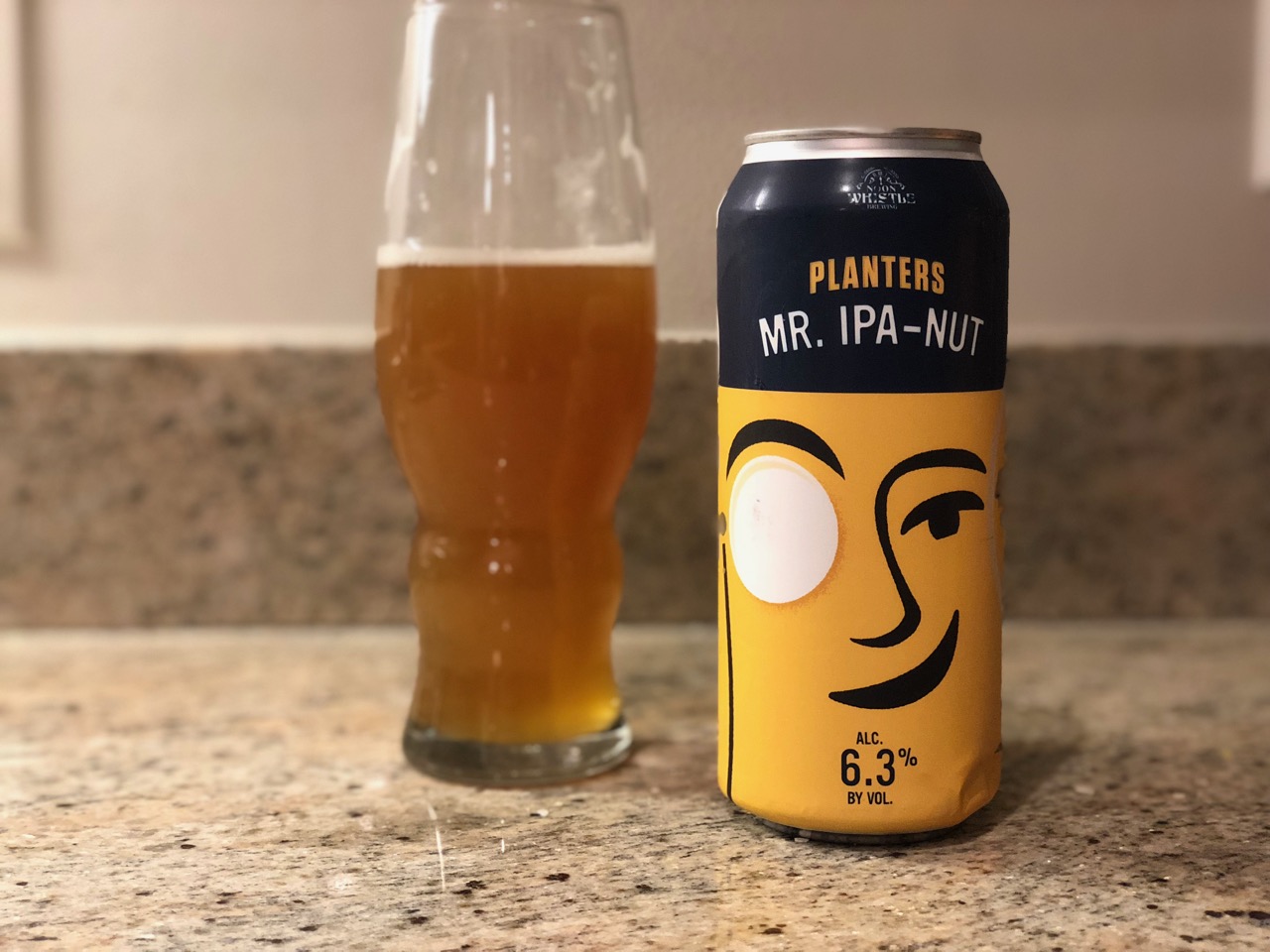 Noon Whistle Collaborates with Planters on Mr. IPA-Nut