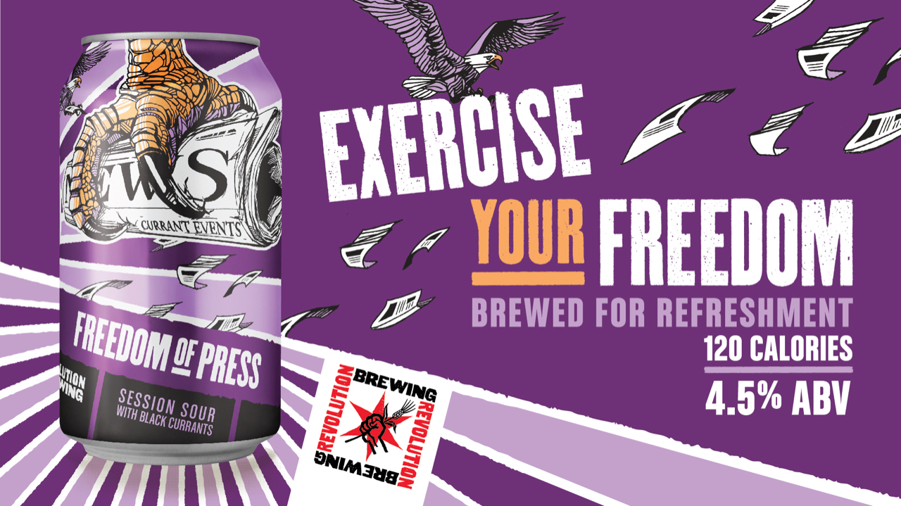 Revolution Brewing Expands Freedom Session Sour Series