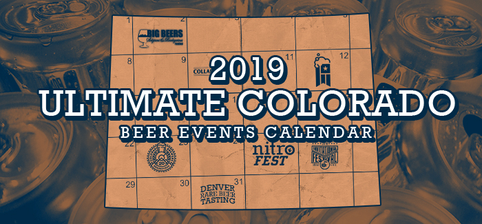 2019 Ultimate Colorado Beer Events Calendar