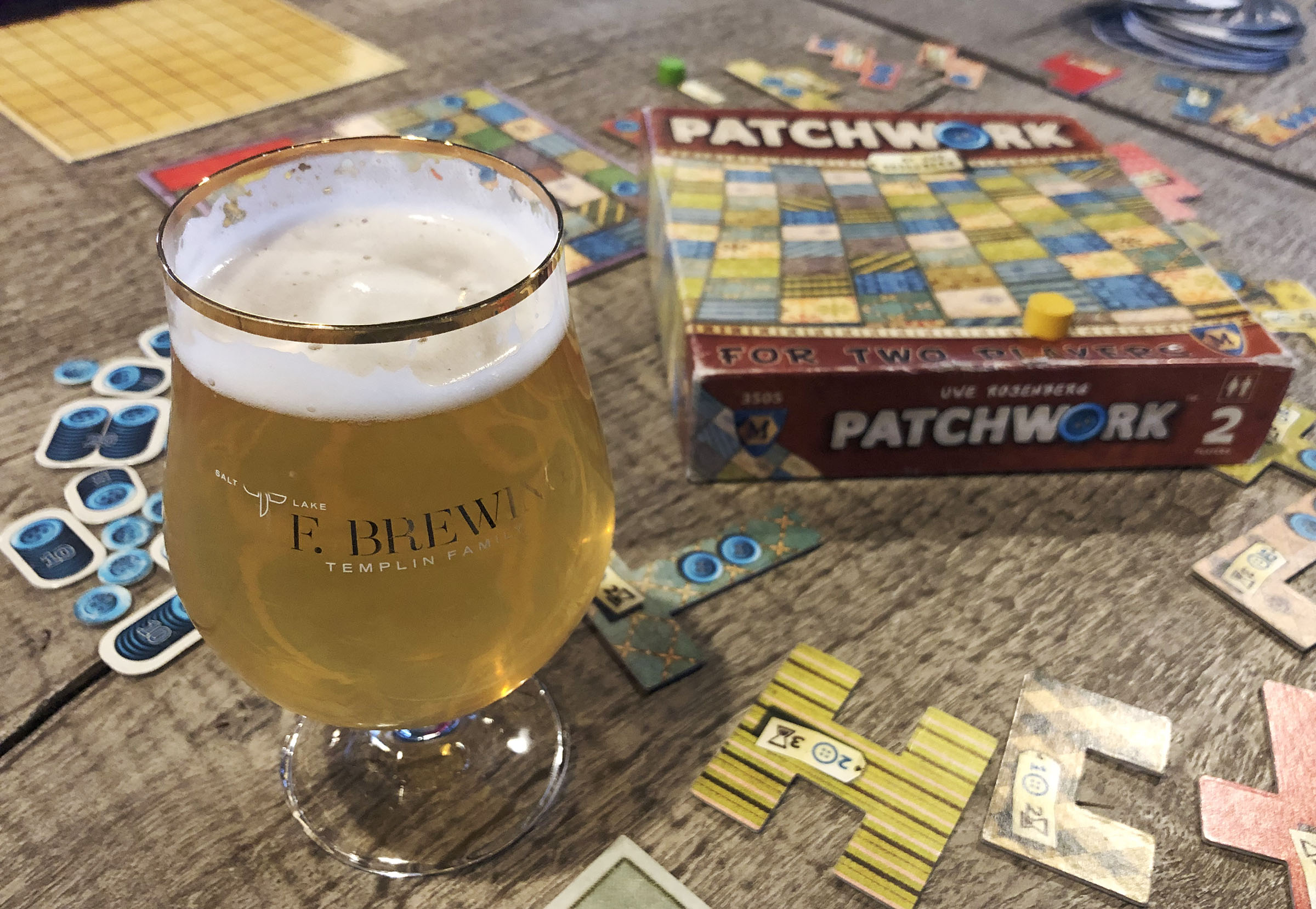 Board games and beer are on tap each Wednesday at Salt Lake's TF Brewing.