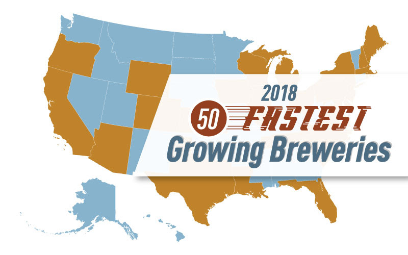 Brewers Association Announces America’s 50 Fastest Growing Breweries