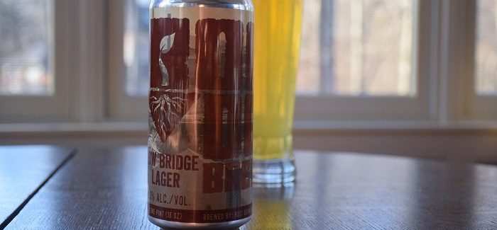 Root Down Brewing Co. | Low Bridge Lager