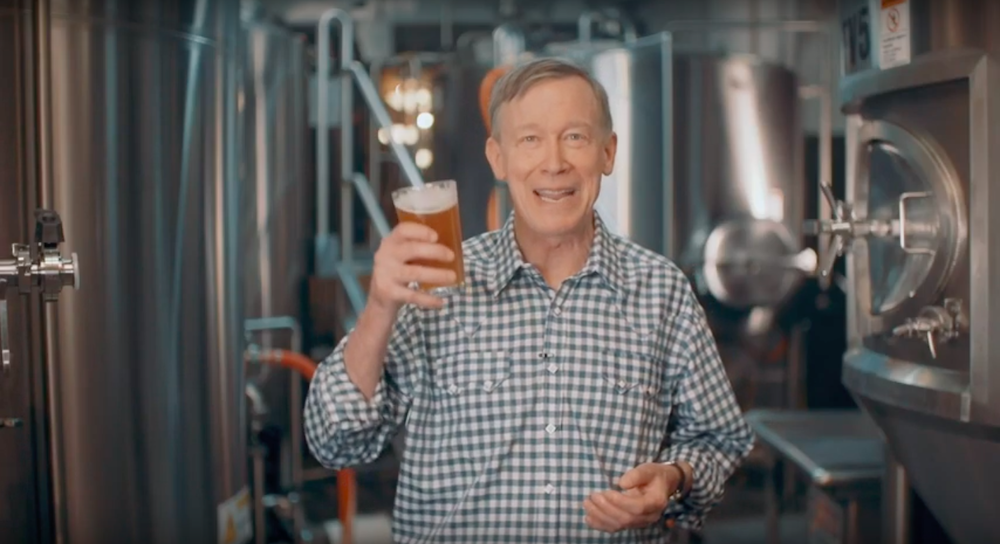 Presidential Hopeful John Hickenlooper Calls on Beer Fans for Support