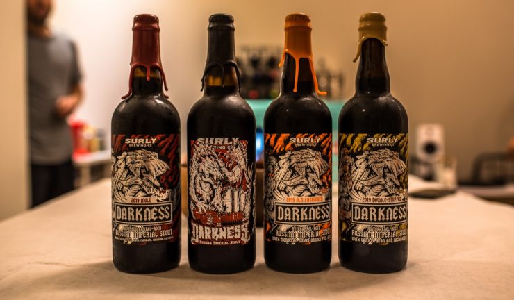 Drinking Through the 2019 Surly Darkness Barrel-Aged Variants