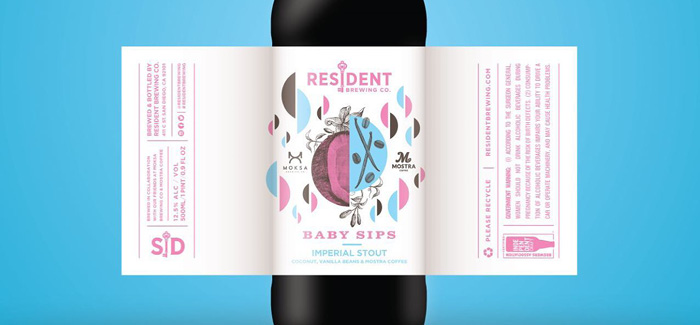 Resident & Moksa Brewing | Baby Sips Pastry Stout