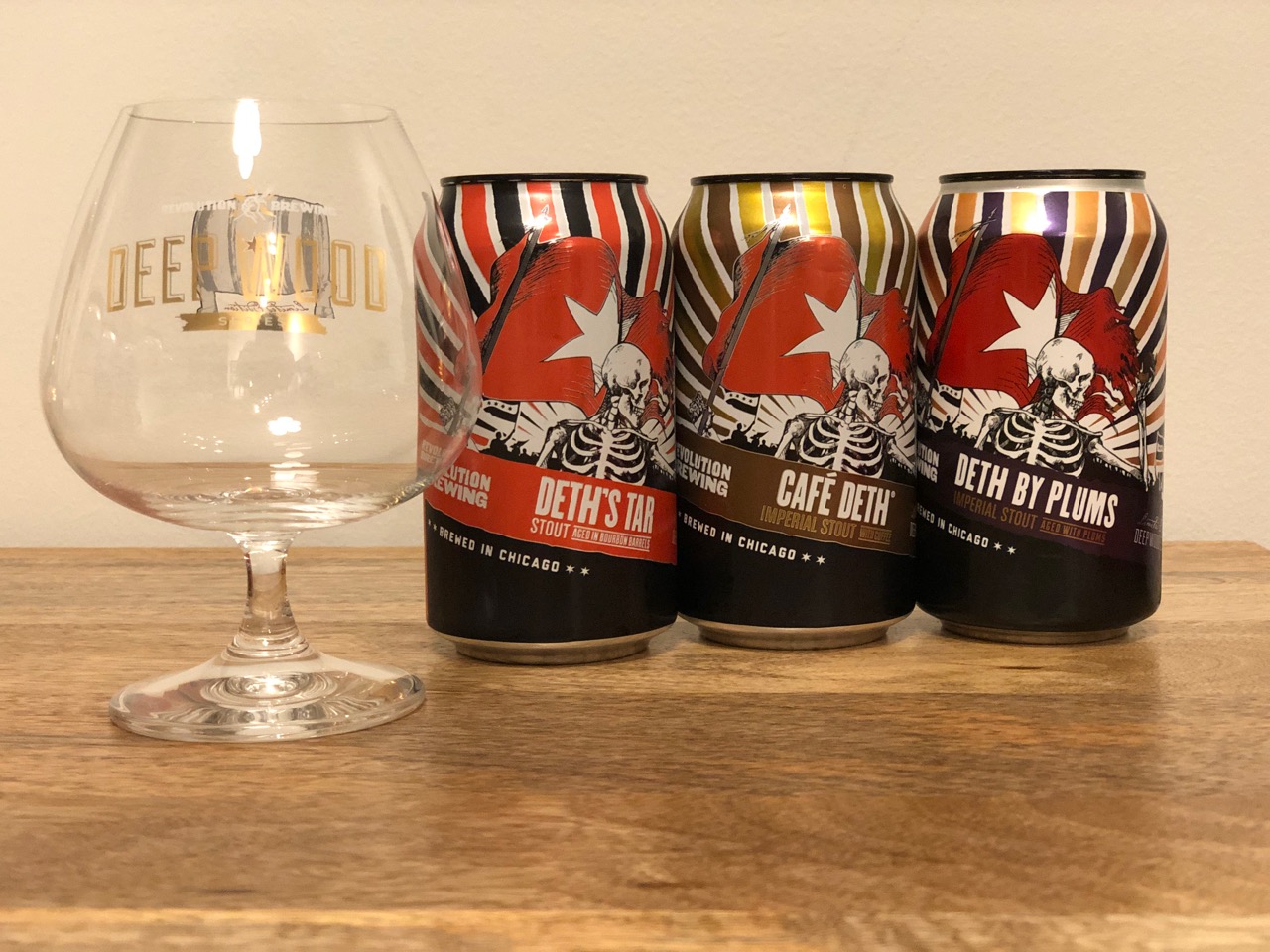 Revolution Brewing Releases First 3 Deep Wood Series Beers
