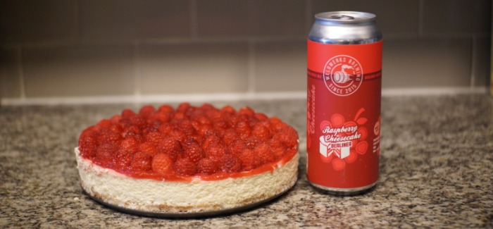 Cooking with Beer | Raspberry Cheesecake with WeldWerks Brewing’s Raspberry Cheesecake Berliner