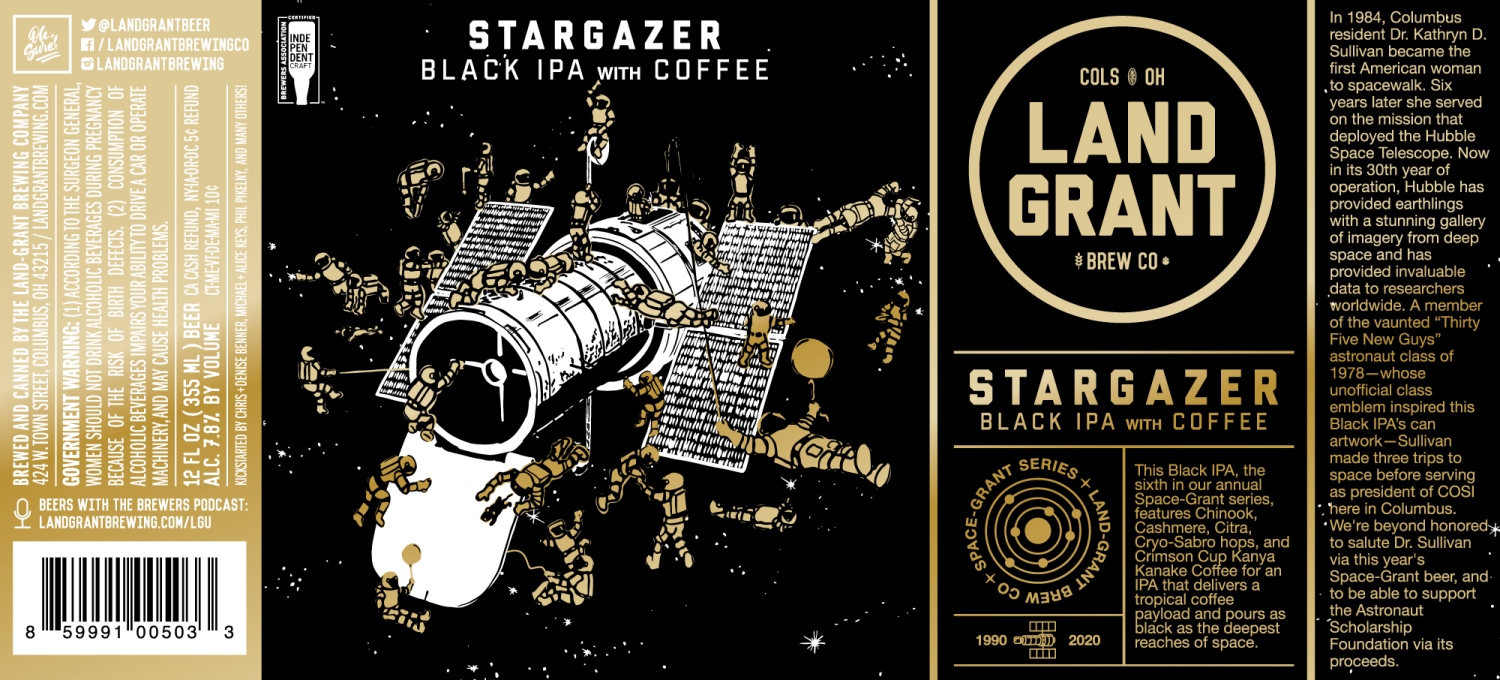 Land-Grant Brewing | Stargazer Black IPA
