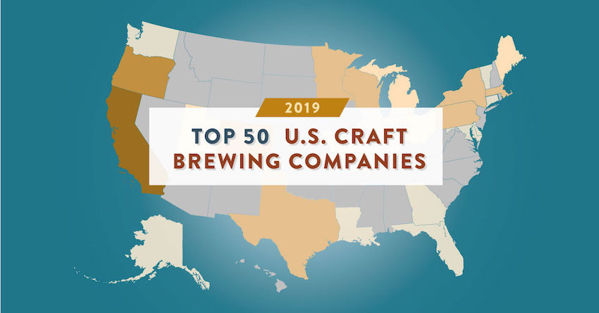 Breaking Down America’s Top 50 Largest Breweries By Volume in 2019