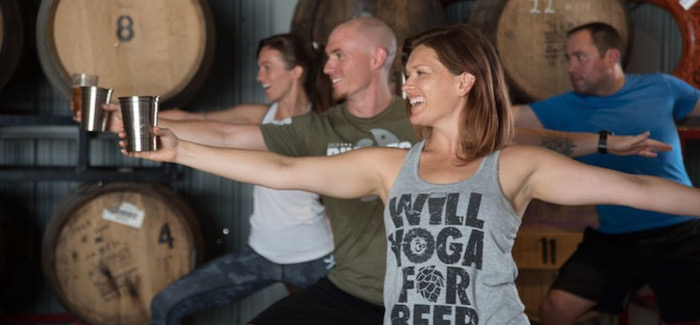 Drink Beer, Do Yoga, Support Local