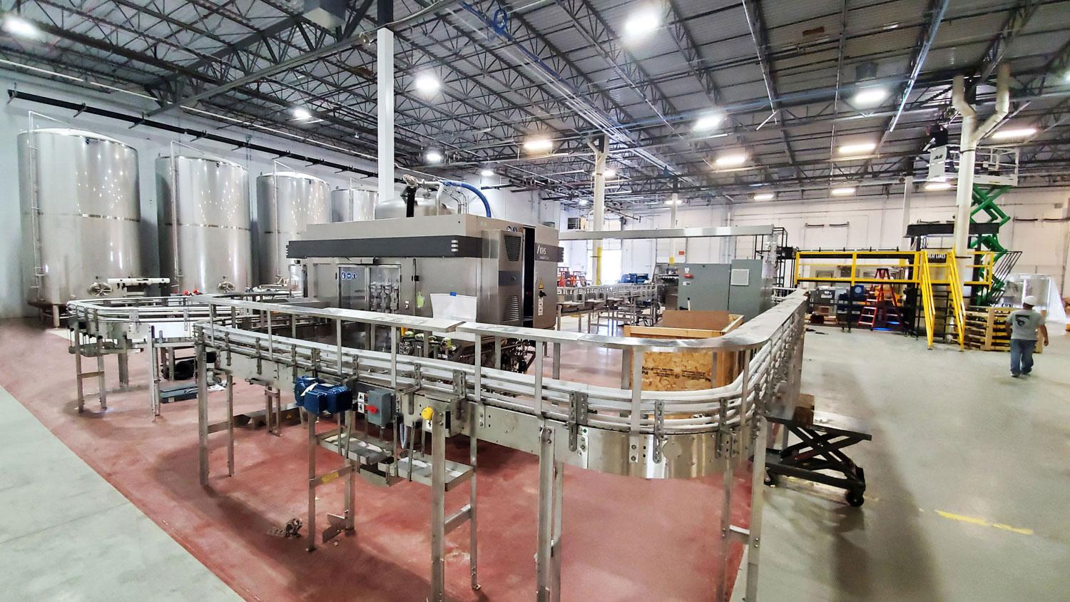 Great Lakes Brewing Warehouse Canning Line