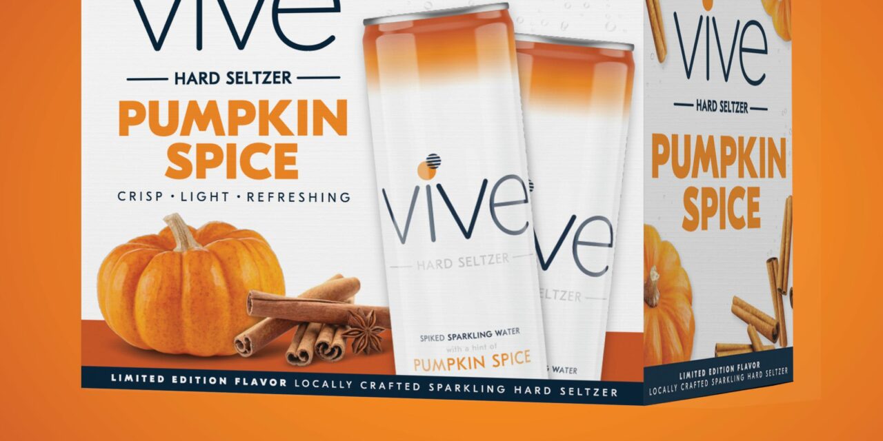 Braxton Brewing Announces Release of VIVE Pumpkin Spice Hard Seltzer
